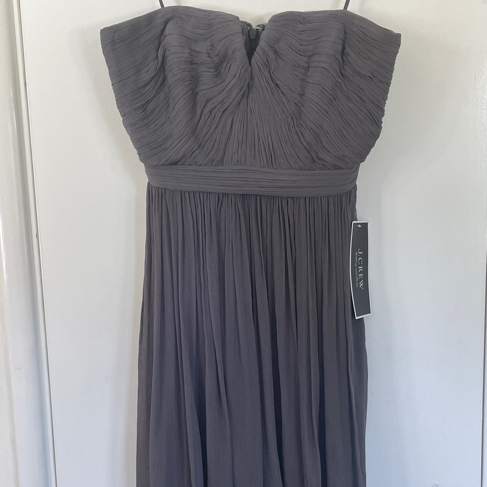 NWT JCrew silk formal dress size 6